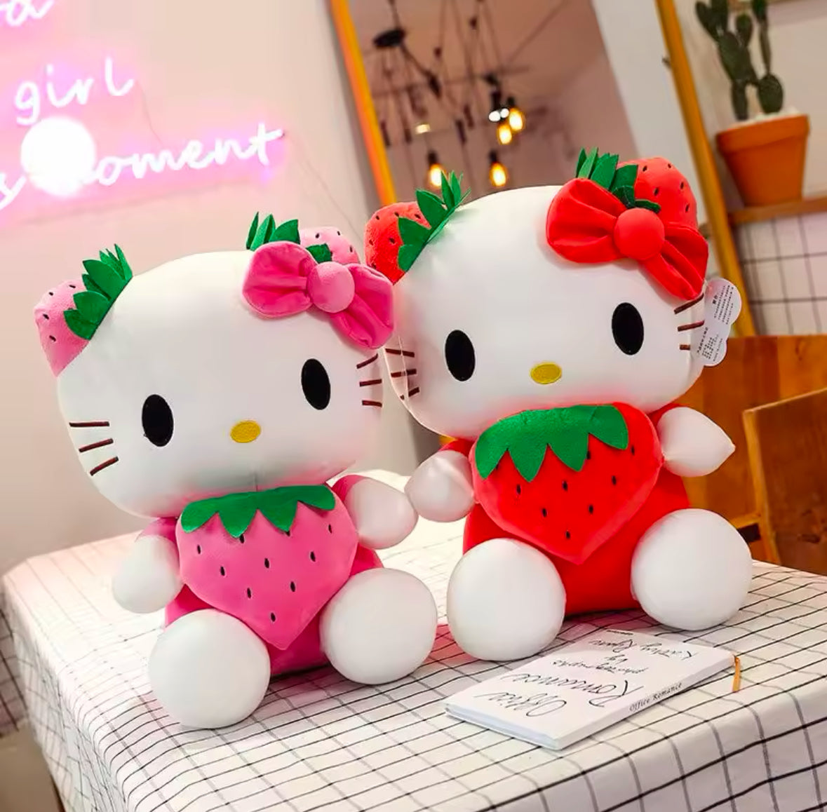 Hello Kitty Strawberry Plushie