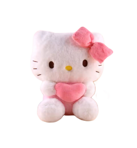 Hello Kitty, Kuromi, My Melody Plushie With Heart