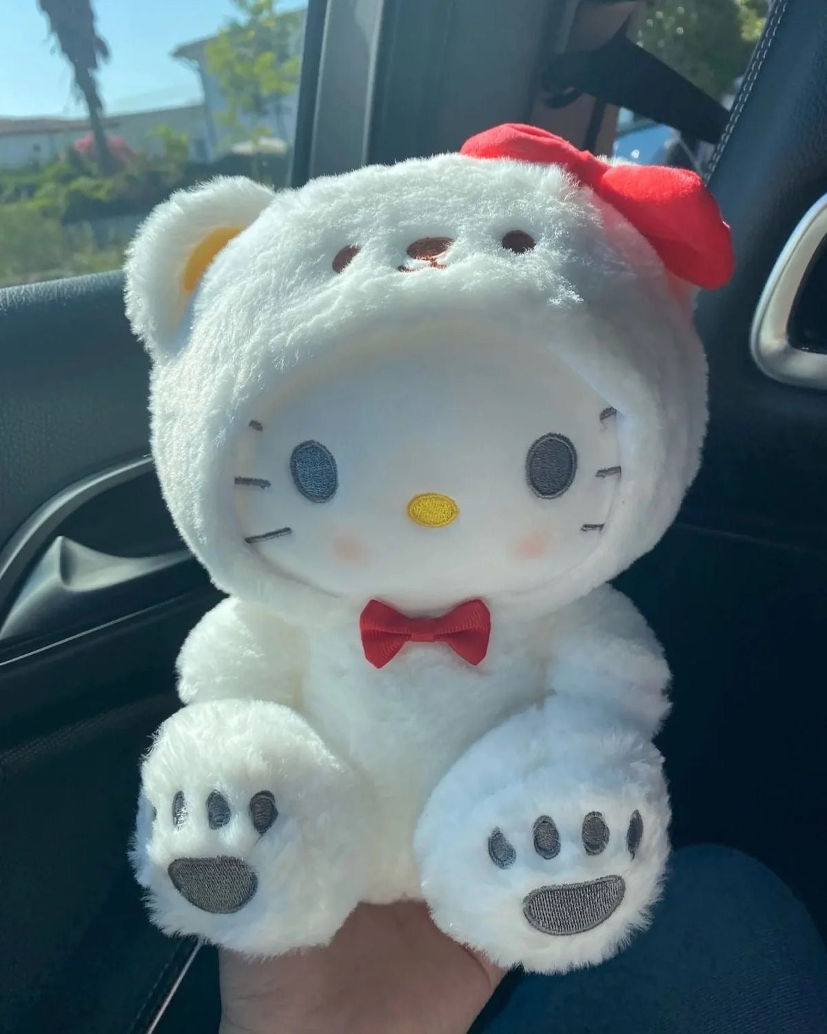 Hello Kitty Bear Costume Plushie