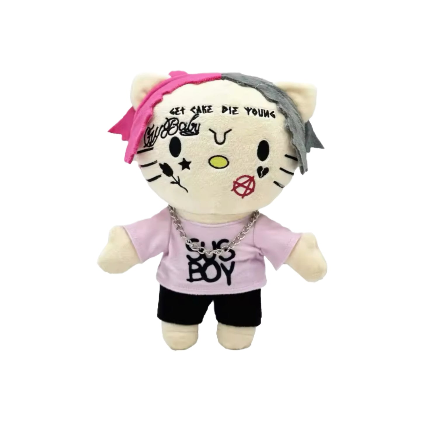 Lil Peep Hello Kitty Plushie